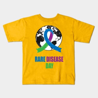 Rare Disease Day 2024 - Rare Disease Awareness Kids T-Shirt